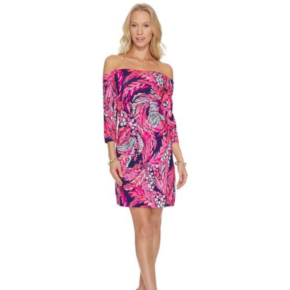 NWT - Lilly Pulitzer Laurana Dress A jungle in here, size small
